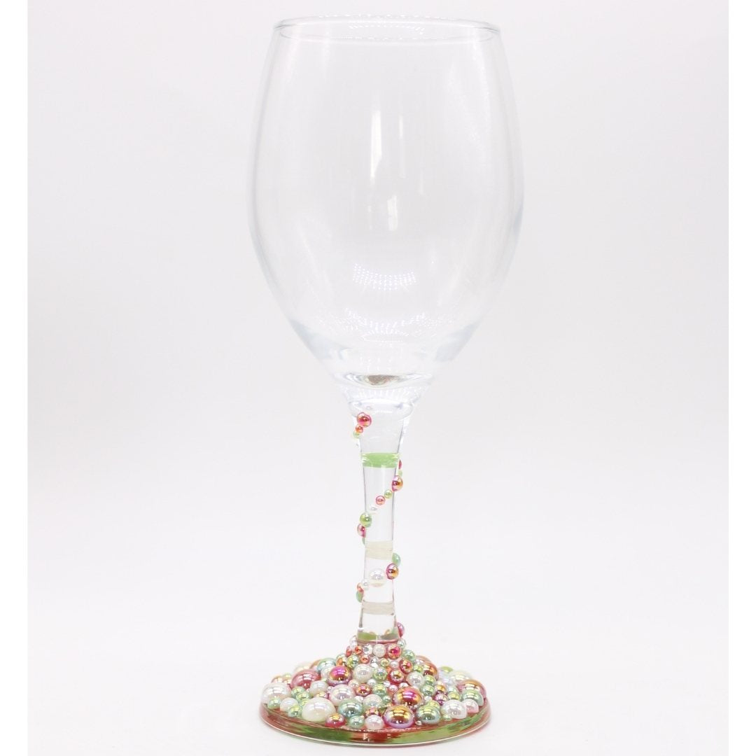 Festive Wine Glass