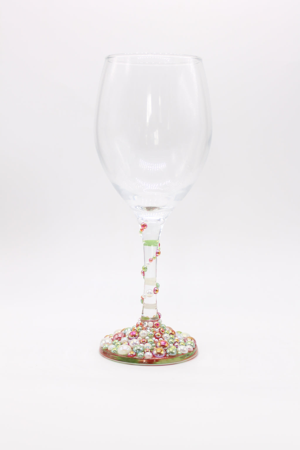 PearlDazzle Wine Glasses - Pair