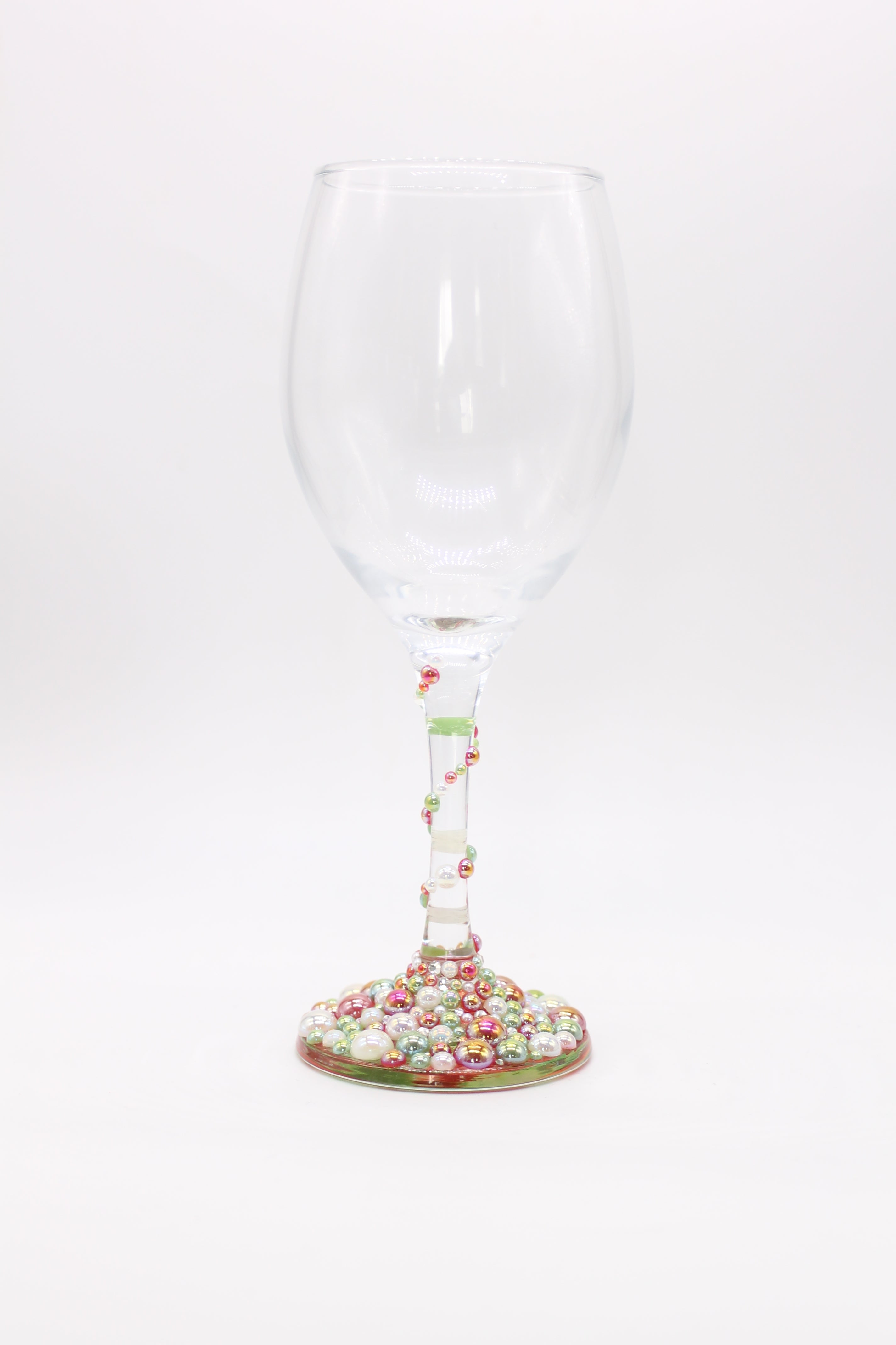 PearlDazzle Wine Glasses - Pair