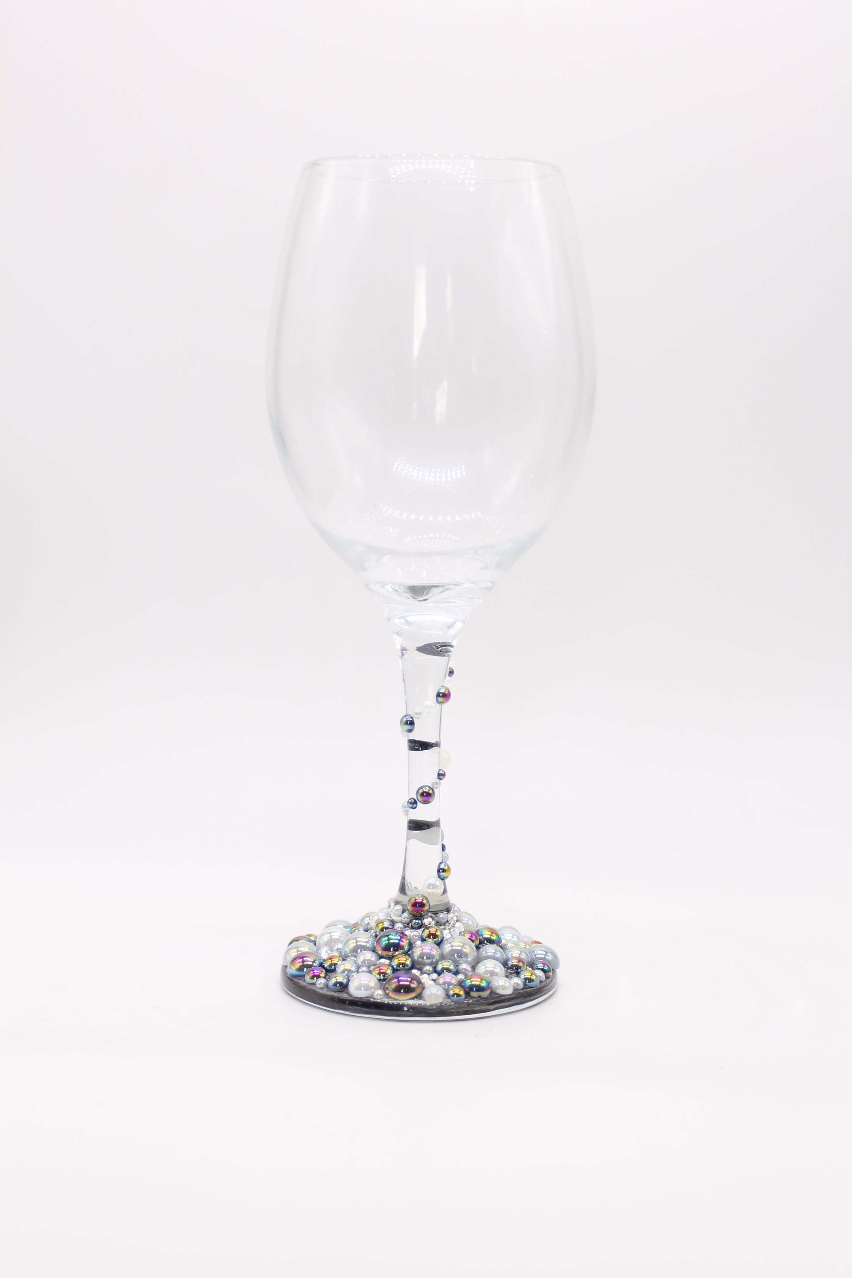PearlDazzle Wine Glasses - Pair