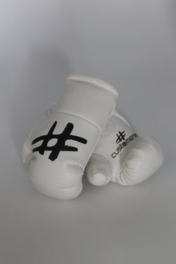 White # Car boxer glove