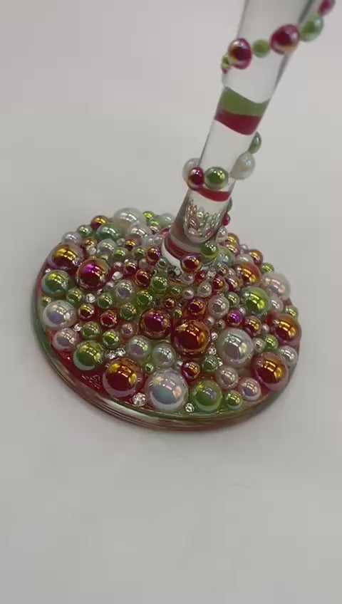 Festive Wineglass